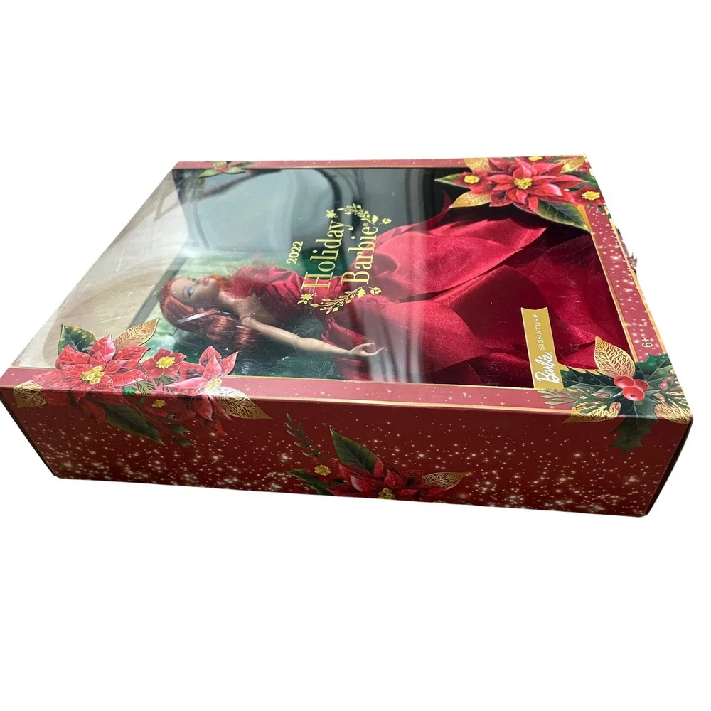 2022 Barbie Signature Holiday‎ Doll Red Hair Collectible New In Box